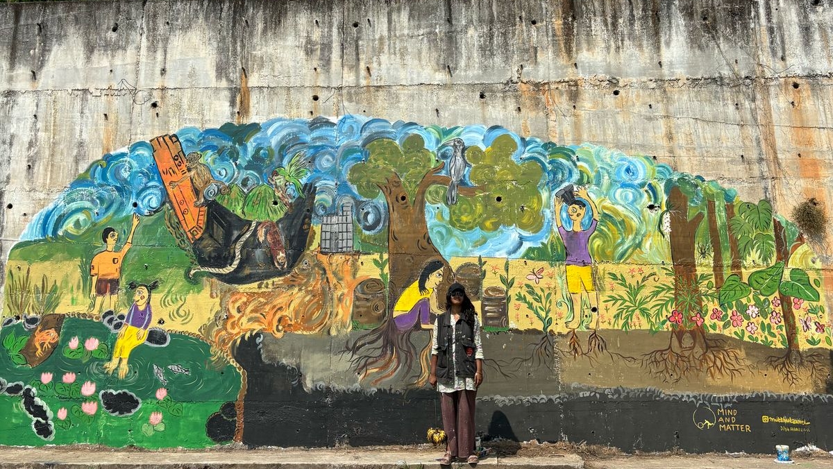 Environment Conservation mural