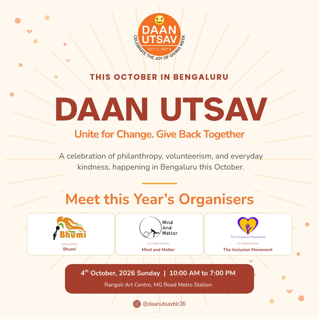 Daan Utsav Bengaluru 2026